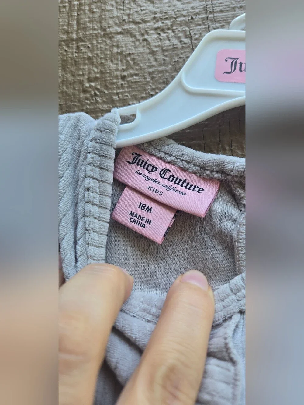 Juicy Couture Baby Set Sz 18m